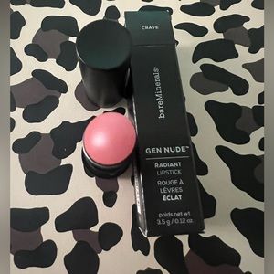 Bareminerals Gen nude Radiant lipstick CRAVE BRAND NEW IN THE BOX !!